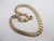 9k Gold Curb Link Chain Bracelet Vintage English Hallmark