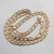 9k Gold Curb Link Chain Necklace 51.4cm / 20.2" Vintage c1980