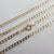 9k Gold Chain Necklace 46.5cm / 18.3" Curb Link Vintage c1980