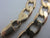 9k Gold Curb Link Chain Necklace 51.4cm / 20.2" Vintage c1980