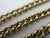 9k Gold Chin Necklace 52.2cm / 20.5" Vintage 1970 English Hallmark