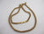 9k Gold Chin Necklace 52.2cm / 20.5" Vintage 1970 English Hallmark