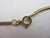 Stylish 9k Gold Dangling Lovers Knot Pendant Necklace Vintage 1976