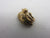 English Little Duck Bird 9k Gold Charm or Pendant Vintage 1952