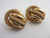 9k Gold Stud Earrings Vintage c1980