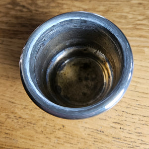 Silver Plate Cocktail Drinker Mixer Vintage Art Deco