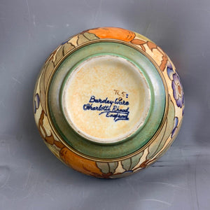 Barley Ware Decorative Bowl By Charlotte Rhead Vintage Art Deco c1920