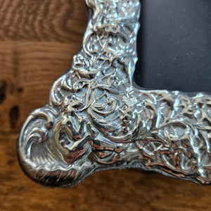 Photo Picture Frame in Britannia Silver Vintage