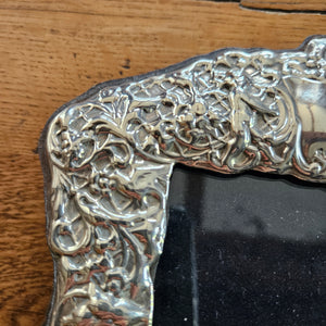 Photo Picture Frame in Britannia Silver Vintage