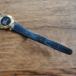 Vintage Burberrys Wrist Watch Leather Strap
