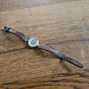 Vintage Burberrys Wrist Watch Leather Strap