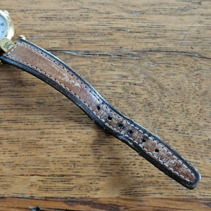 Vintage Burberrys Wrist Watch Leather Strap