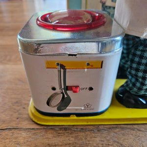 Chef Cook Battery Operated Vintage Toy c1950 in Original Box