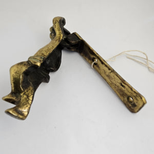 Cherub Brass Door Knocker Vintage Art Deco