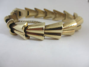 Rare 1955 Chester Hallmark 9k Gold Bracelet Vintage