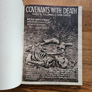 'Covenants with Death' Hardback Book Published by Daily Express in 1934 Horrors of Modern War Vintage
