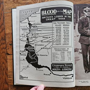 'Covenants with Death' Hardback Book Published by Daily Express in 1934 Horrors of Modern War Vintage