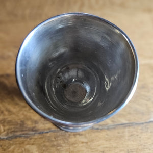 English Sterling Silver Jewish Kiddush Cup Vintage Art Deco 1938