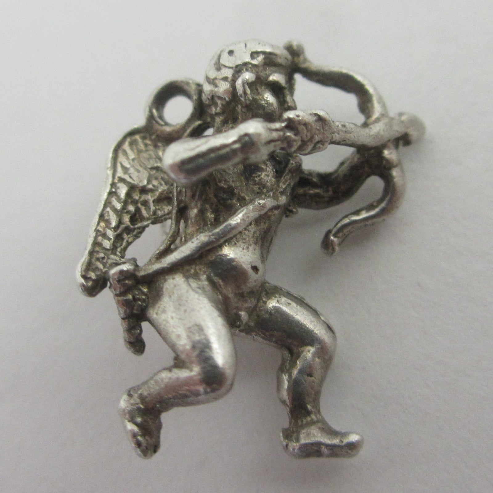 Eros the God of Love Sterling Silver Charm or Pendant Vintage c1960