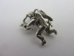 Eros the God of Love Sterling Silver Charm or Pendant Vintage c1960