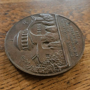 Fethi Ahmet Pasa 1946 Medal Coin Founder of Museum of Otterman Empire Vintage