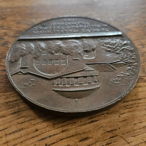 Fethi Ahmet Pasa 1946 Medal Coin Founder of Museum of Otterman Empire Vintage
