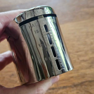 Chrome Metal Lloyds Bank Coin Safe Boxed Vintage Art Deco c1930