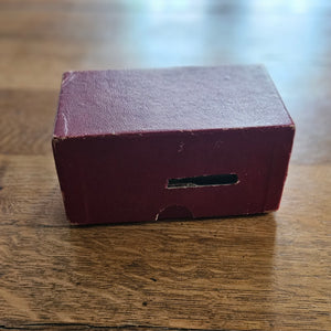 Chrome Metal Lloyds Bank Coin Safe Boxed Vintage Art Deco c1930