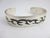 Mexican Sterling Silver Adjustable Bangle Bracelet Vintage