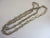 Chain Necklace in Mexican Sterling Silver 71.5cm / 28.1" Maker JLCS Vintage c1970