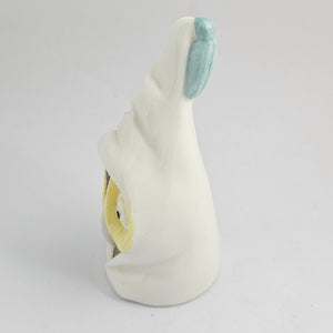 Royal Worcester Fine Bone China Owl Figure Candle Snuffer Vintage 1976