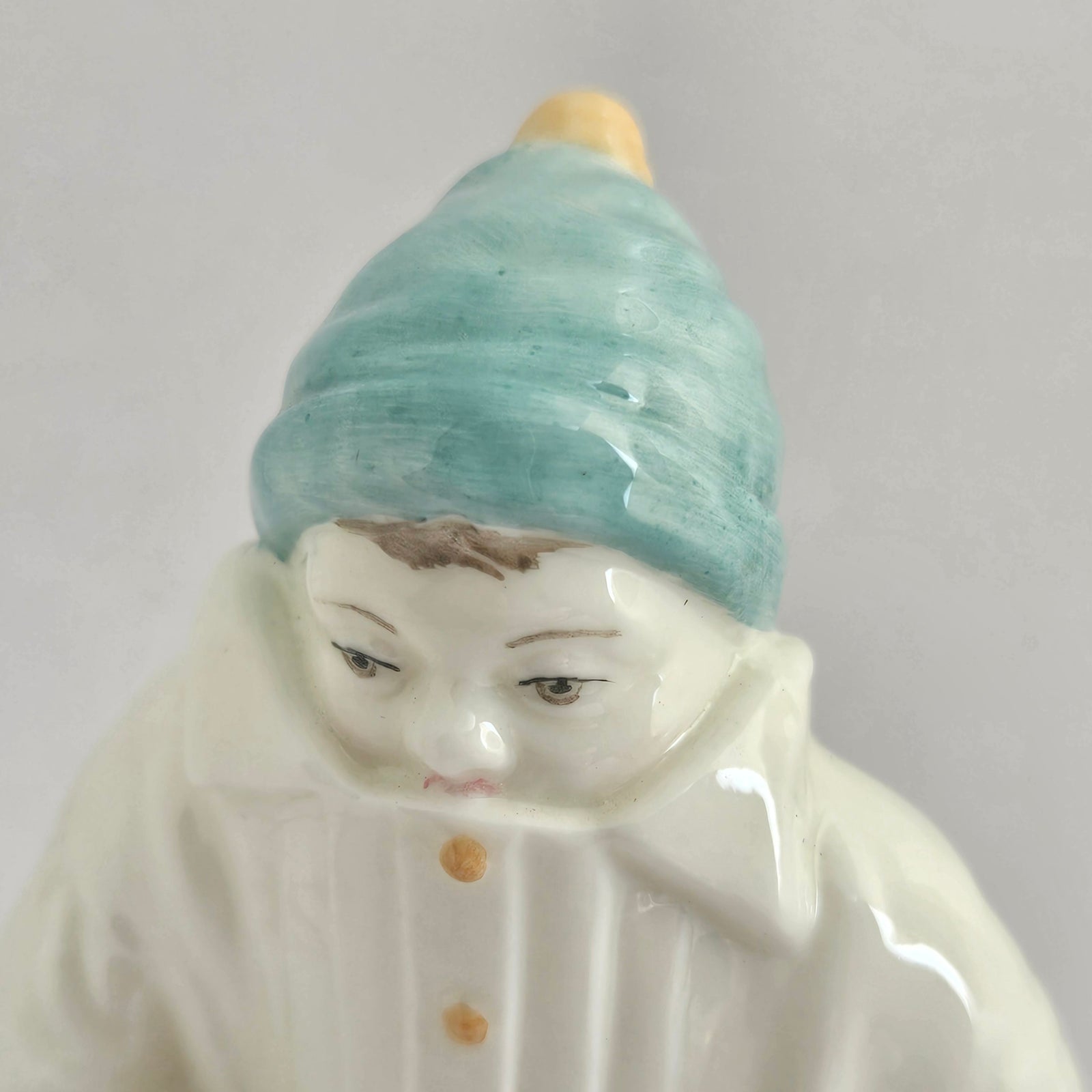 Royal Worcester Fine Bone China Toddie Figure Candle Snuffer Vintage 1976