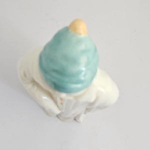 Royal Worcester Fine Bone China Toddie Figure Candle Snuffer Vintage 1976