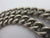 Chunky Double Albert Watch Chain with Rugby Schools Fob Vintage Art Deco