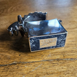 Gävle Goat Sterling Silver Sculpture by Silverbocken Boxed Vintage