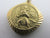 Georg Jensen 9k Gold St Christopher Pendant Charm Vintage 1970