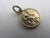St Christopher 9k Gold Pendant Charm Vintage 1959 Chester Hallmark