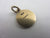 St Christopher 9k Gold Pendant Charm Vintage 1959 Chester Hallmark