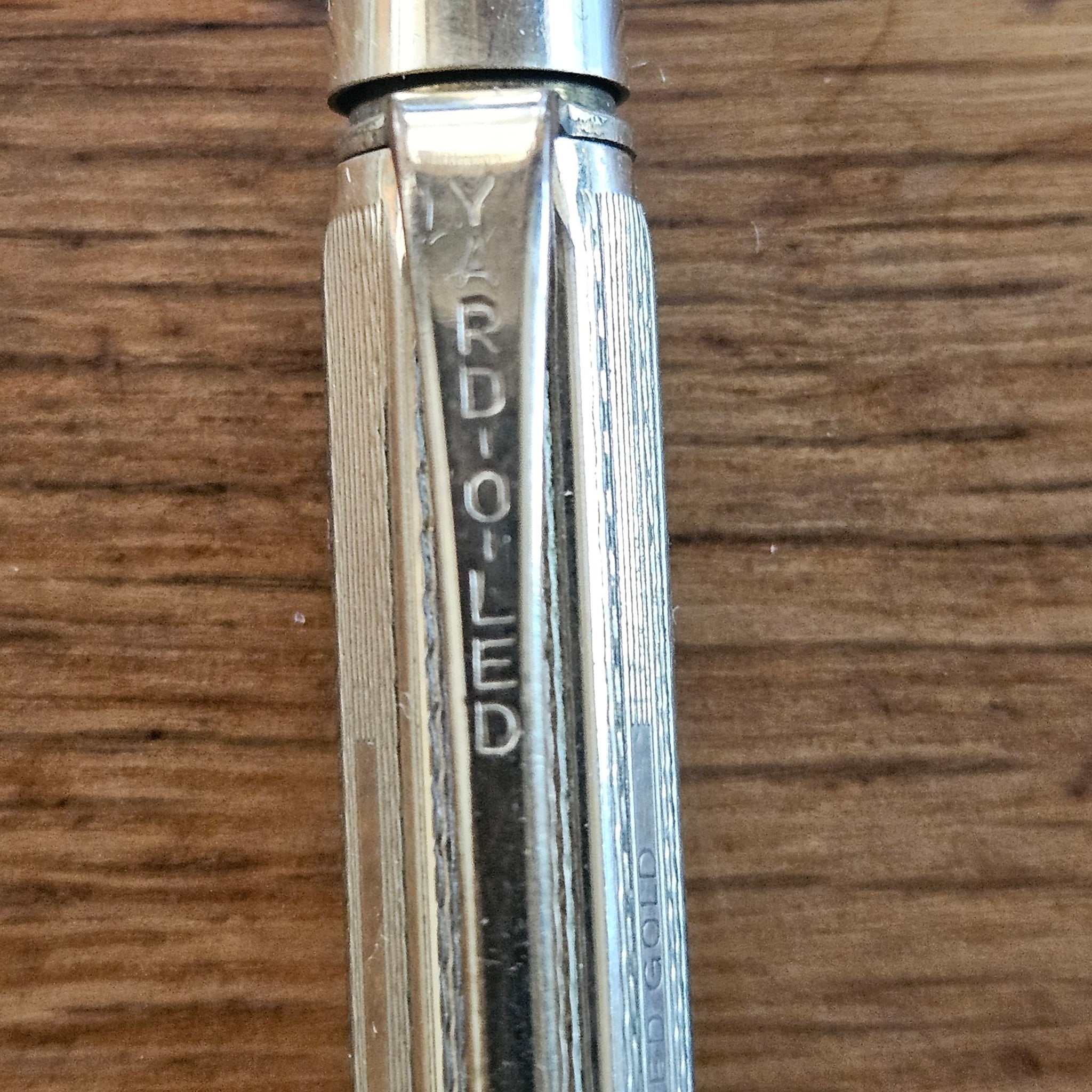 Yard O Lead Propelling Pencil in Rolled Gold Original Box and