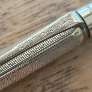 Yard O Lead Propelling Pencil in Rolled Gold Original Box and Instructions Vintage c1950
