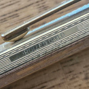 Yard O Lead Propelling Pencil in Rolled Gold Original Box and Instructions Vintage c1950
