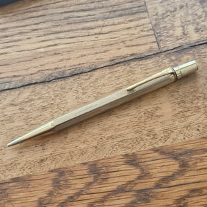 Yard O Lead Propelling Pencil in Rolled Gold Original Box and Instructions Vintage c1950