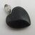 Blue Goldstone Heart Pendant Sterling Silver Bale Vintage c1980