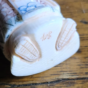 Carved Bone Japanese Netsuke Figure Vintage