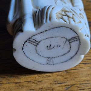 Carved Bone Japanese Netsuke Figure Vintage