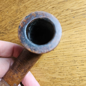 Briar Wood Smoking Pipe Vintage Art Deco c1930
