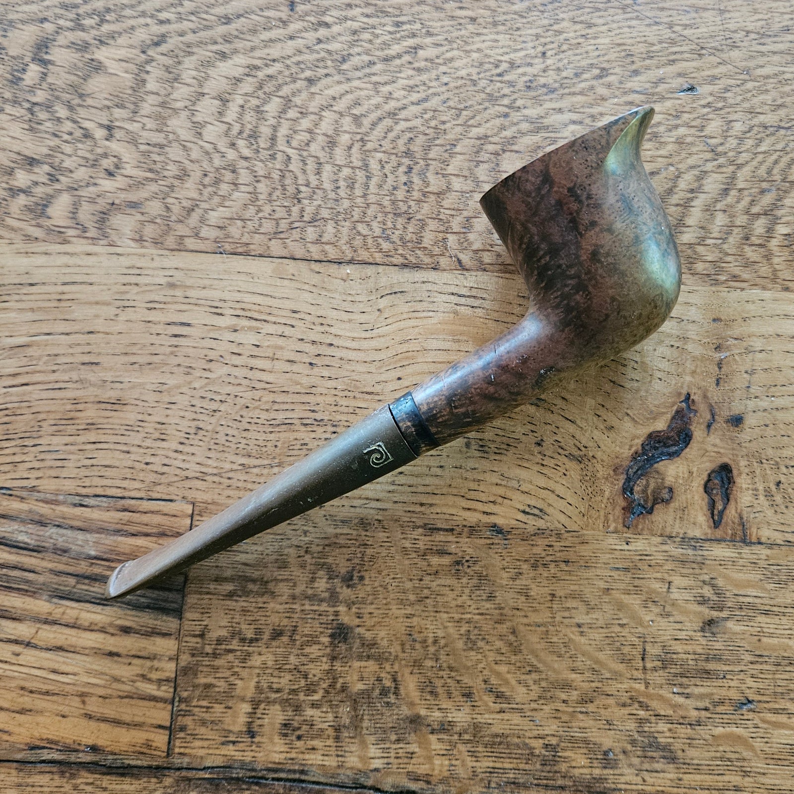 Briar Wood Smoking Pipe Vintage Art Deco c1930