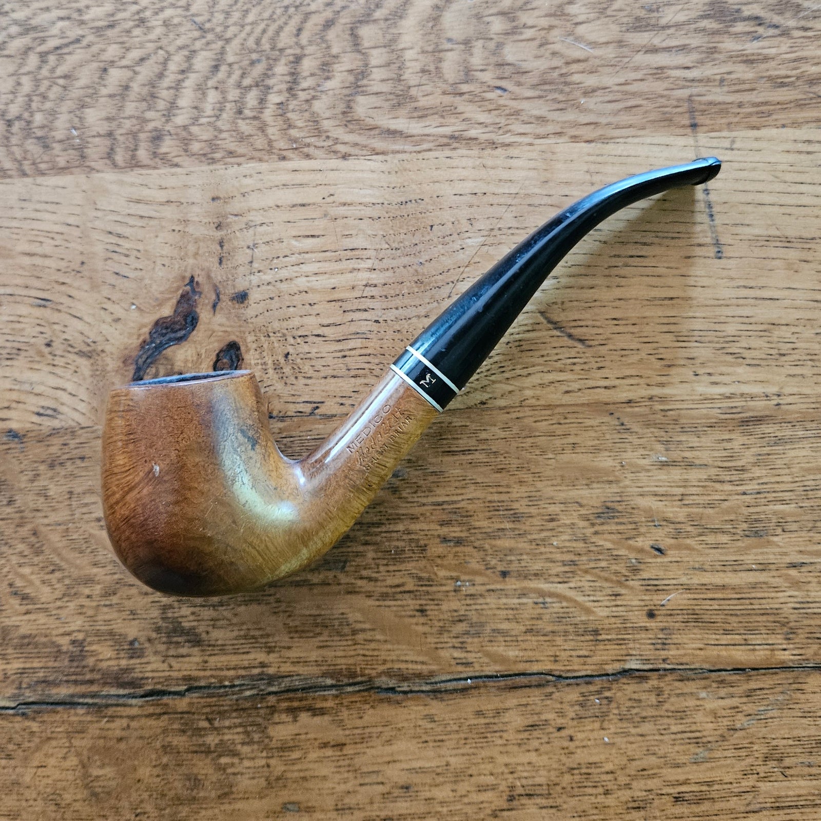 Briar Wood Smoking Pipe Vintage Art Deco c1930