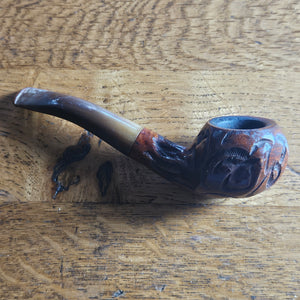 Briar Wood Smoking Pipe Vintage Art Deco c1930