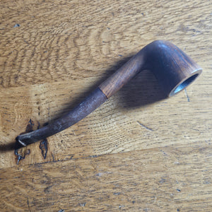 Briar Wood Smoking Pipe Vintage Art Deco c1930